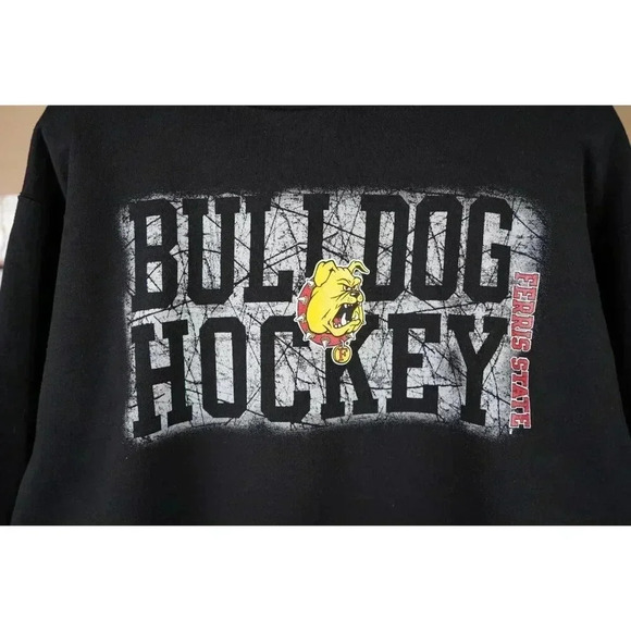 Ferris State Hoodie Bulldog Hockey Champion Men's M #523 - Picture 3 of 6